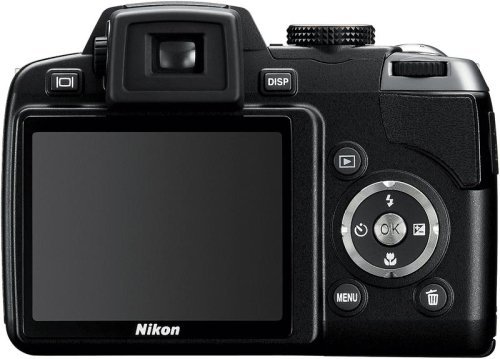Nikon Coolpix P80 10.1MP Digital Camera with 18x Wide Angle Optical Vibration Reduction Zoom (Black) N2