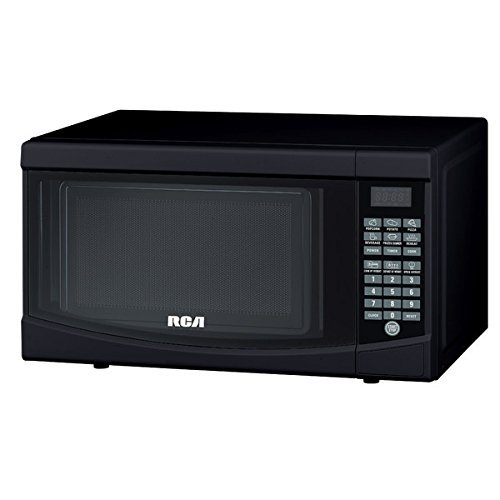 RCA Products 0.7 Cu. Ft. 700W Countertop Microwave, Microwave Ovens Countertop, Black