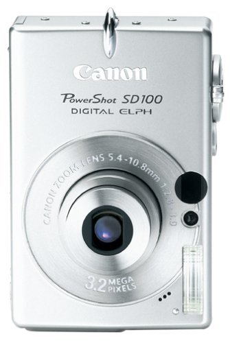 Canon PowerShot SD100 3.2MP Digital ELPH Camera w/ 2x Optical Zoom