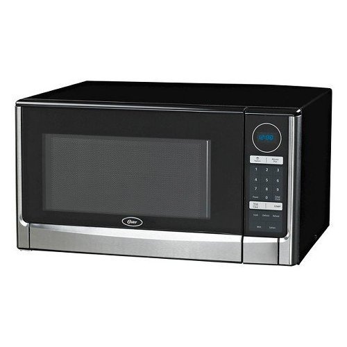 Oster 1.6 Cu. Ft. 1100 watt Digital Microwave Oven-Black & Stainless Steel