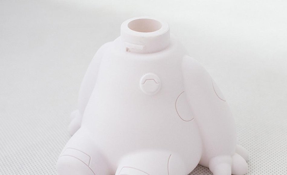 HICBOX &reg; Cute mini car usb aroma diffuser car air purifier humidifier home office (white) N7