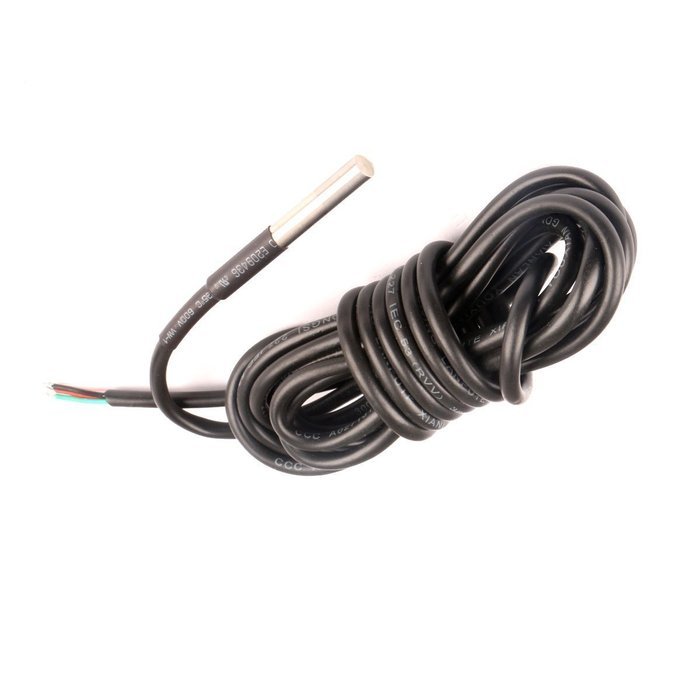 Riorand waterproof ds18b20 digital temperature sensor probe 3 meter n3