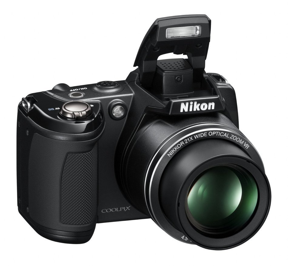 Nikon Coolpix L310 14.1MP Digital Camera with 21x Optical Zoom - BLACK N3