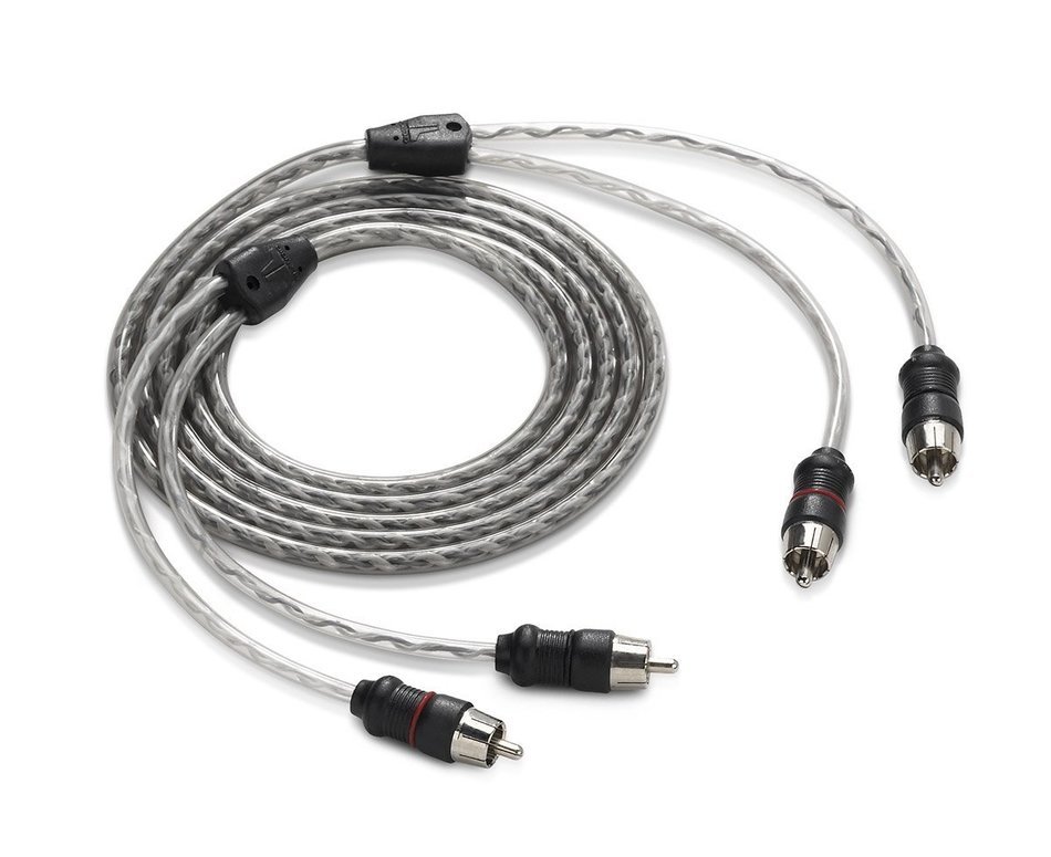 JL Audio XD-CLRAIC2-12 2-Channel Twisted-Pair Audio Interconnect Cable with Molded Connectors, 12-Feet N2