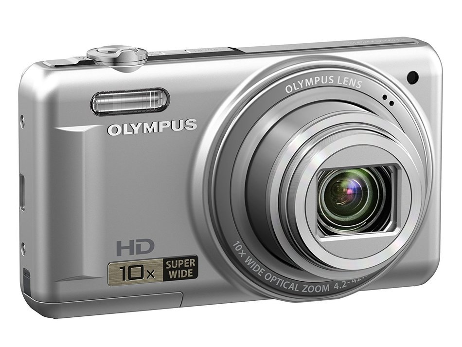 Olympus VR-310 Digital Camera 14MP 10x Zoom 720p HD 3" LCD - Silver