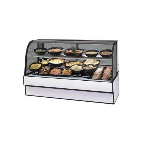 Federal Industries CGR5048CD Curved Glass Refrigerated Deli Case