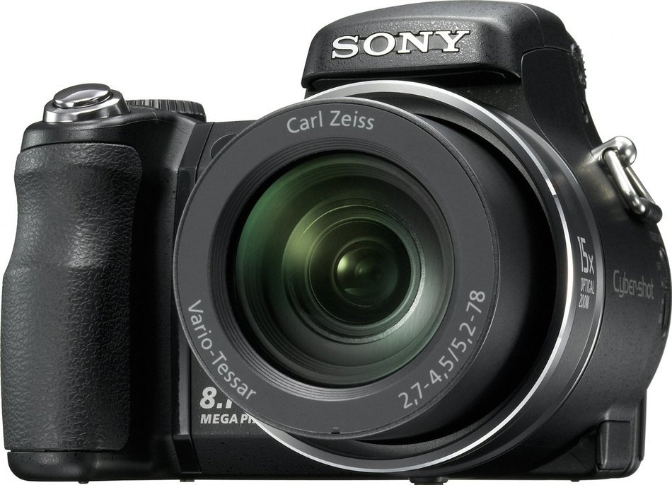 Sony Cybershot DSC-H9 8MP Digital Camera with 15x Optical Image Stabilization Zoom (Discontinued by Manufacturer) N3