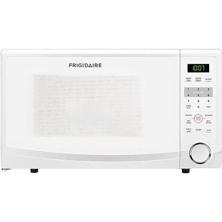 1.1 Cu Ft 1100W Countertop Microwave Oven, White
