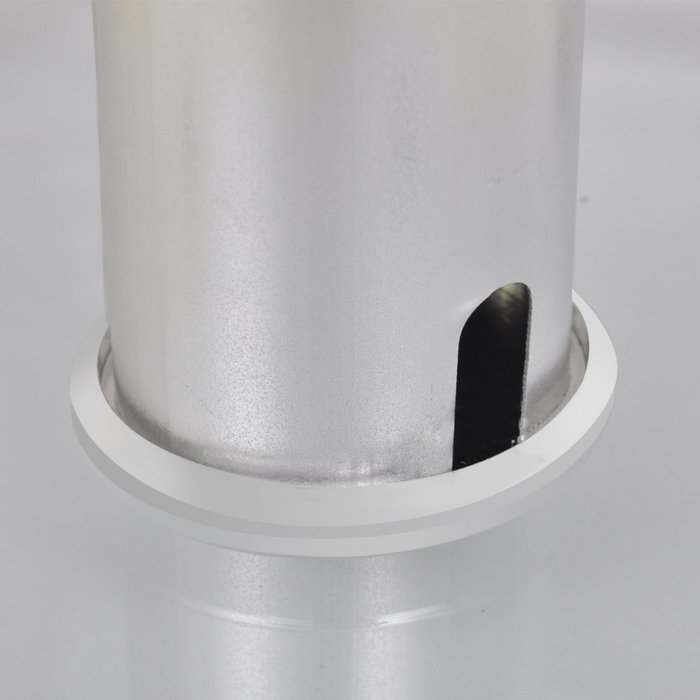 vidaXL 2 pcs Glass Speaker Stand (Each with Silver Pillars) N6