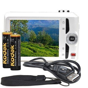EASYSHARE CAMERA / C1550 - 16 MP - CCD - 5 X - 27-135 MM - 3 INCH - WHITE - 5X N3