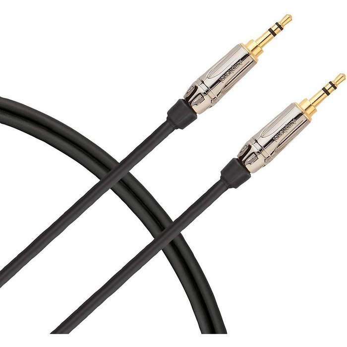 Livewire Elite Interconnect Cable 3.5 mm TRS Male to 3.5 mm TRS Male 3 ft. Black N3