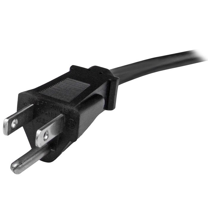 StarTech.com PXT101Y 6 feet Standard Y Computer Power Cord NEMA 5-15P to 2x C13 N8