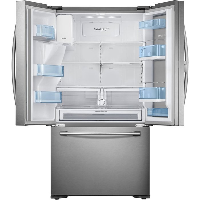 Samsung RF23HTEDBSR 23 Cu. Ft. Capacity ENERGY STAR French Door Refrigerator in Stainless Steel N3