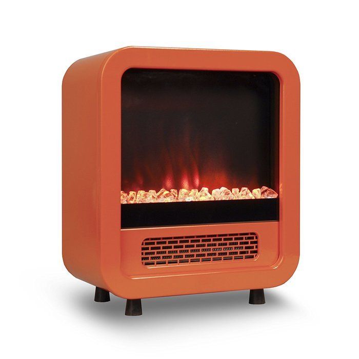 Pacific Heat Mini Retro Electric Stove (Red) N4