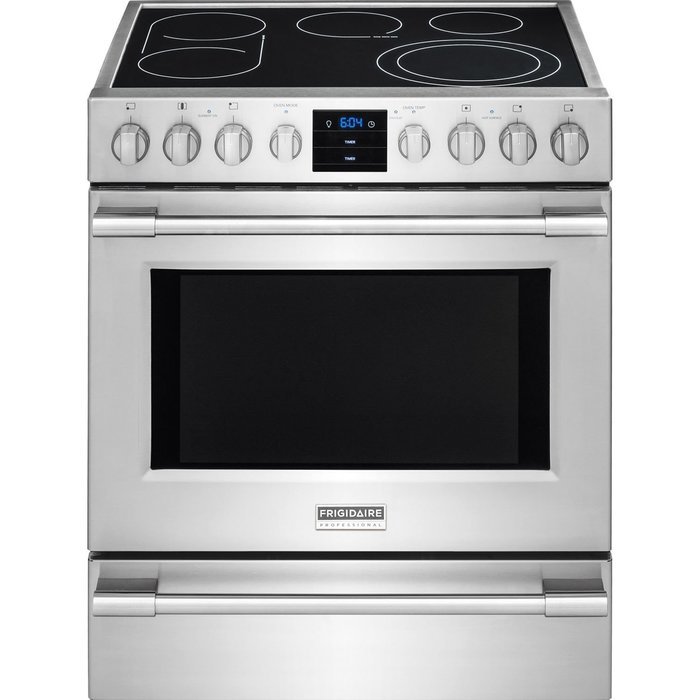 Frigidaire Professional Appliance Package with French Door Refrigerator, Convection Range, Deluxe Dishwasher and... N2
