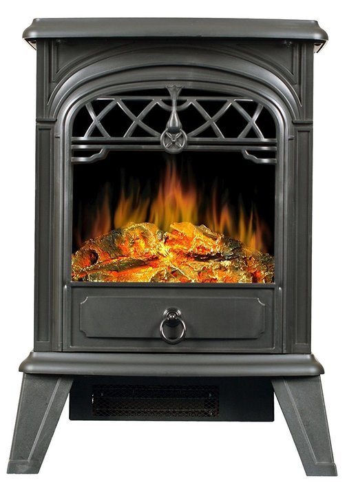 Clevr Free Standing Portable 1500W Electric Fireplace Heater up to 1000 Sq Ft N3