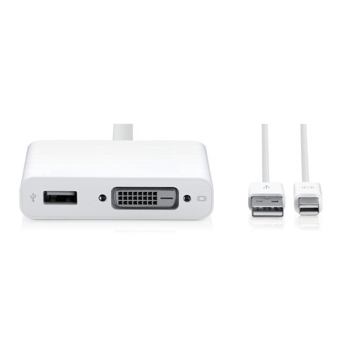 Apple Mini MB571Z/A DisplayPort to Dual-Link DVI Adapter N2