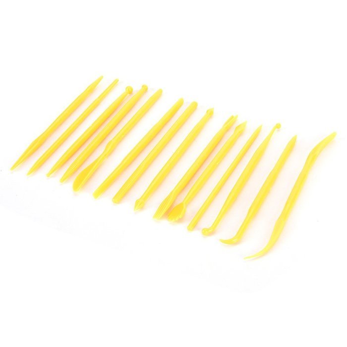 Happu-store(TM) 14 Pcs/lot Flower Cutter Sticks Dessert Fondant Cake DIY Decoration Supplies N3