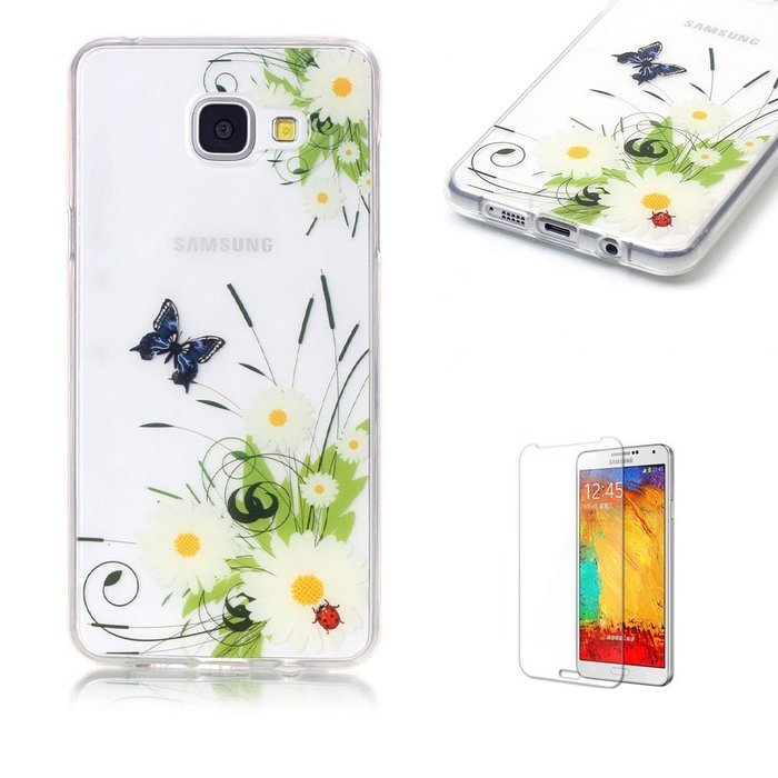 Galaxy J120(2016 Model) TPU Case with Free Screen Protector,Funyye See Through Transparent Soft Rubber Silicone... N136