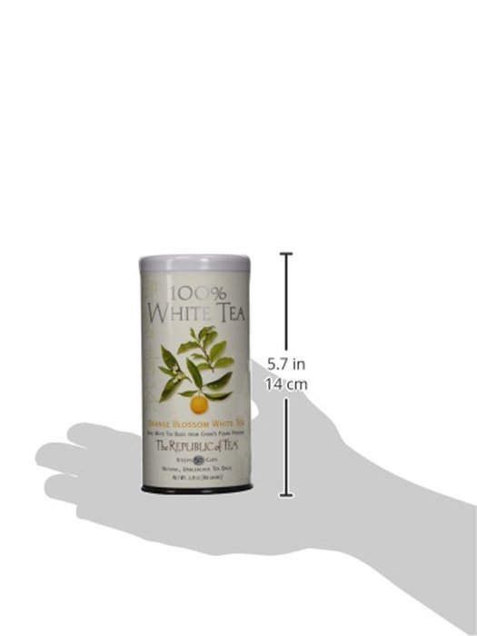 The Republic of Tea, Asian Jasmine White Tea, 50-Count N4