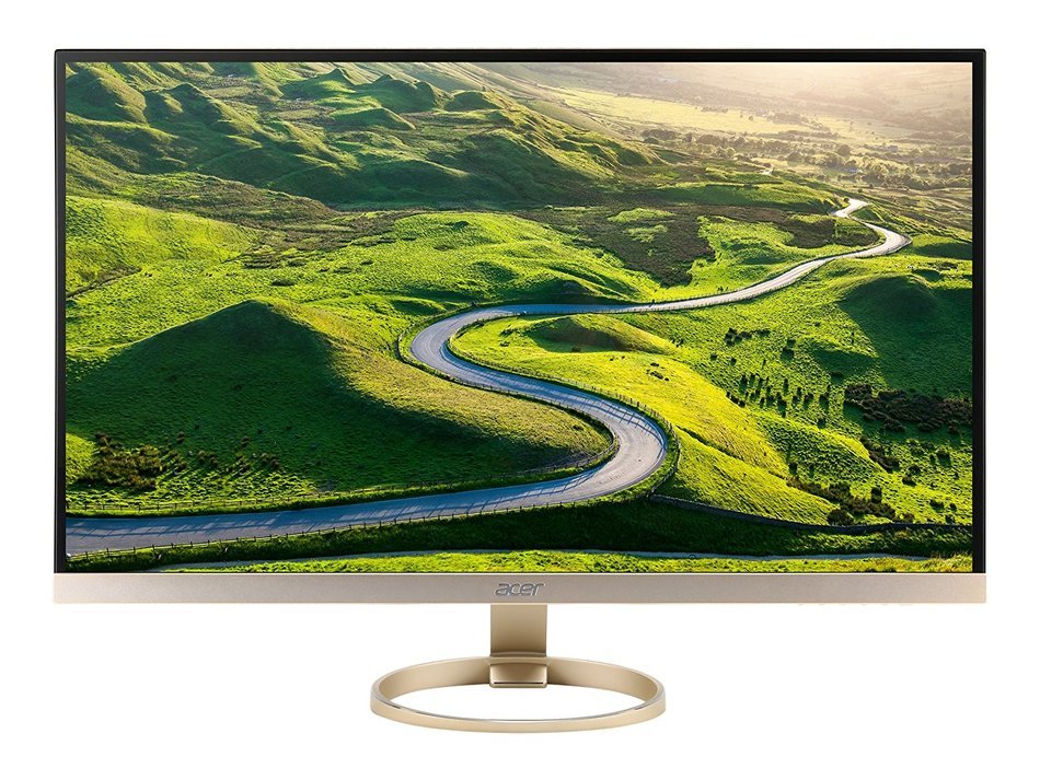 Acer H277HU kmipuz 27-Inch IPS WQHD 2560 x 1440 Display, USB 3.1 Type-C port, HDMI, DP, 2... N3