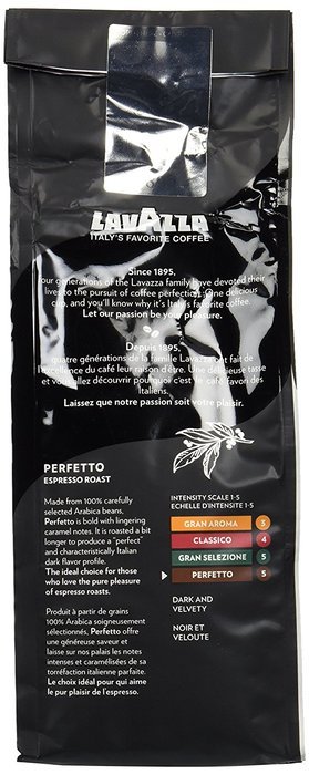 Lavazza Ground Coffee Perfetto, 340g (Pack of 1)