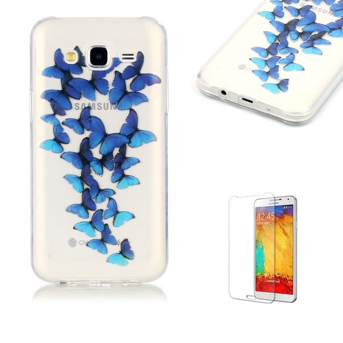 Galaxy J120(2016 Model) TPU Case with Free Screen Protector,Funyye See Through Transparent Soft Rubber Silicone... N161