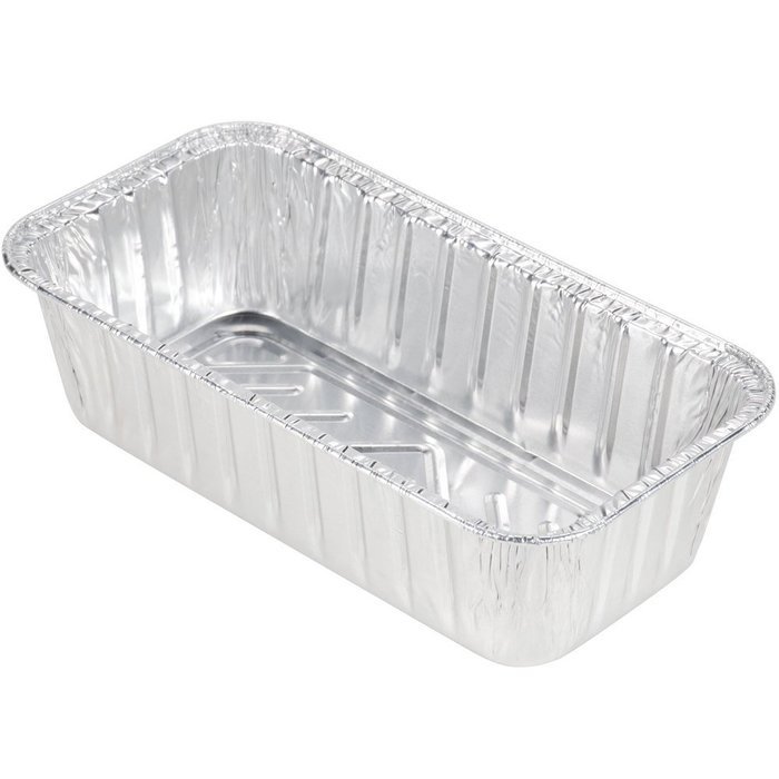 Disposable Aluminum 2 lb Loaf/Baking Pans by Durable Packaging #5100