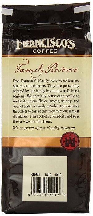 Don Francisco Family Reserve Kona Blend Ground Coffee, 12 Ounce N2