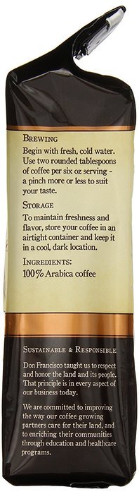 Don Francisco Family Reserve Kona Blend Ground Coffee, 12 Ounce N3