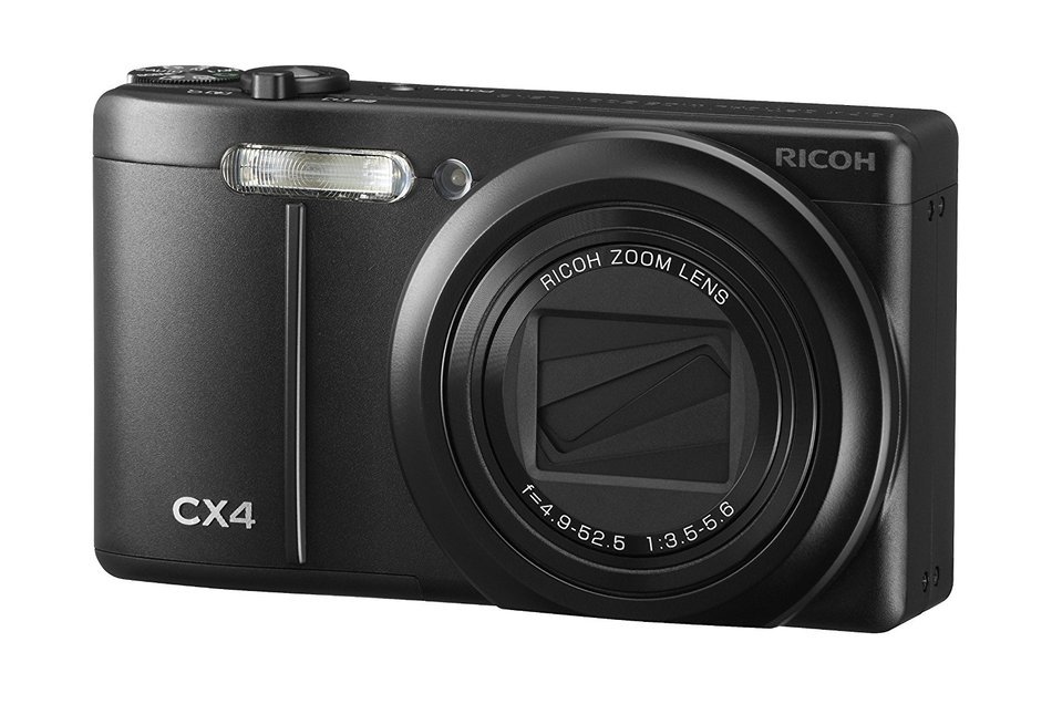 RICOH digital camera CX4 black CX4BK 1000 megapixel back-illuminated CMOS optical 10.7 times zoom wide-angle 28mm... N6
