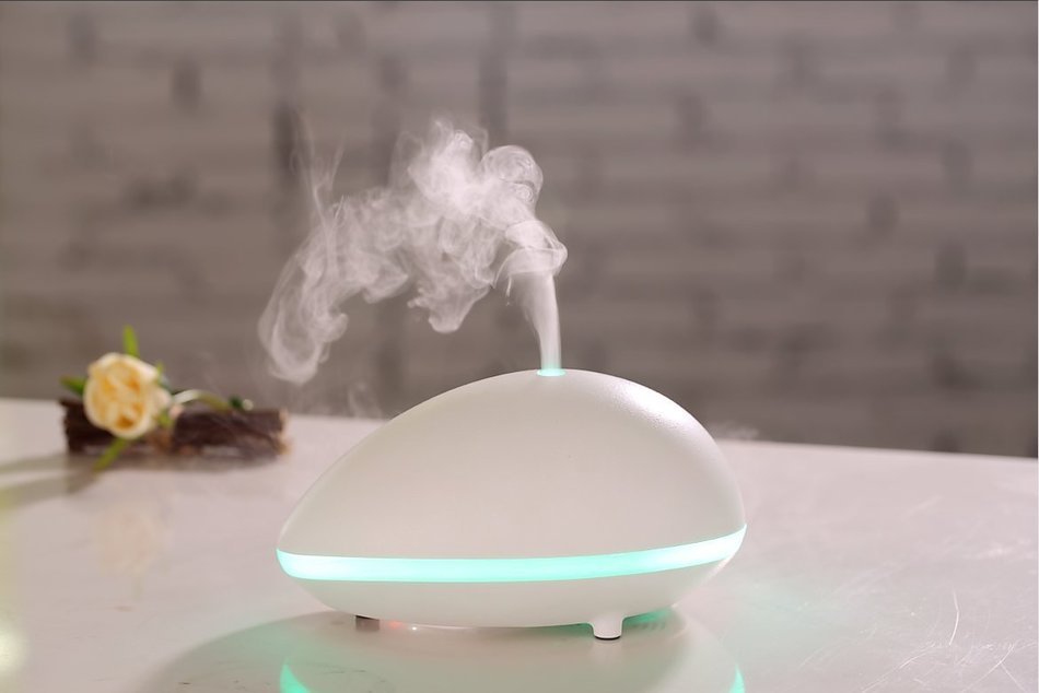 Humidifier,150ml Ispring Humidifier Ultrasonic Aroma Essential Oil Diffuser for Office Home Bedroom Living Room... N8