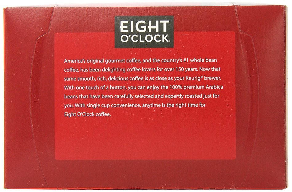 Eight O'Clock Coffee The Original, Keurig K-Cups, 12 Count, (Pack of 6) N11