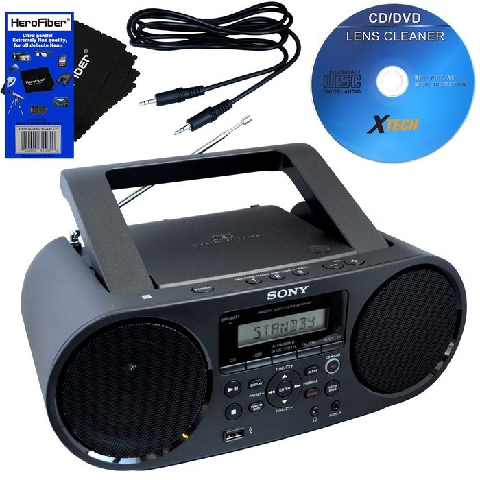 Sony Bluetooth & NFC (Near Field Communications) MP3 CD/CD-RW MEGA BASS Stereo Boombox with Digital Radio AM/FM...