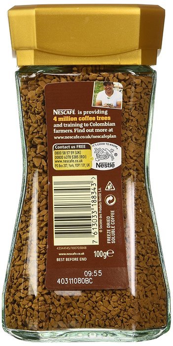 Nescafe Gold Instant Coffee &ndash; 3.5oz (100g)