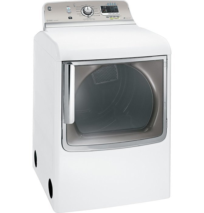 GE GTDS850GDWS 7.8 Cu. Ft. White With Steam Cycle Gas Front Load Dryer N5
