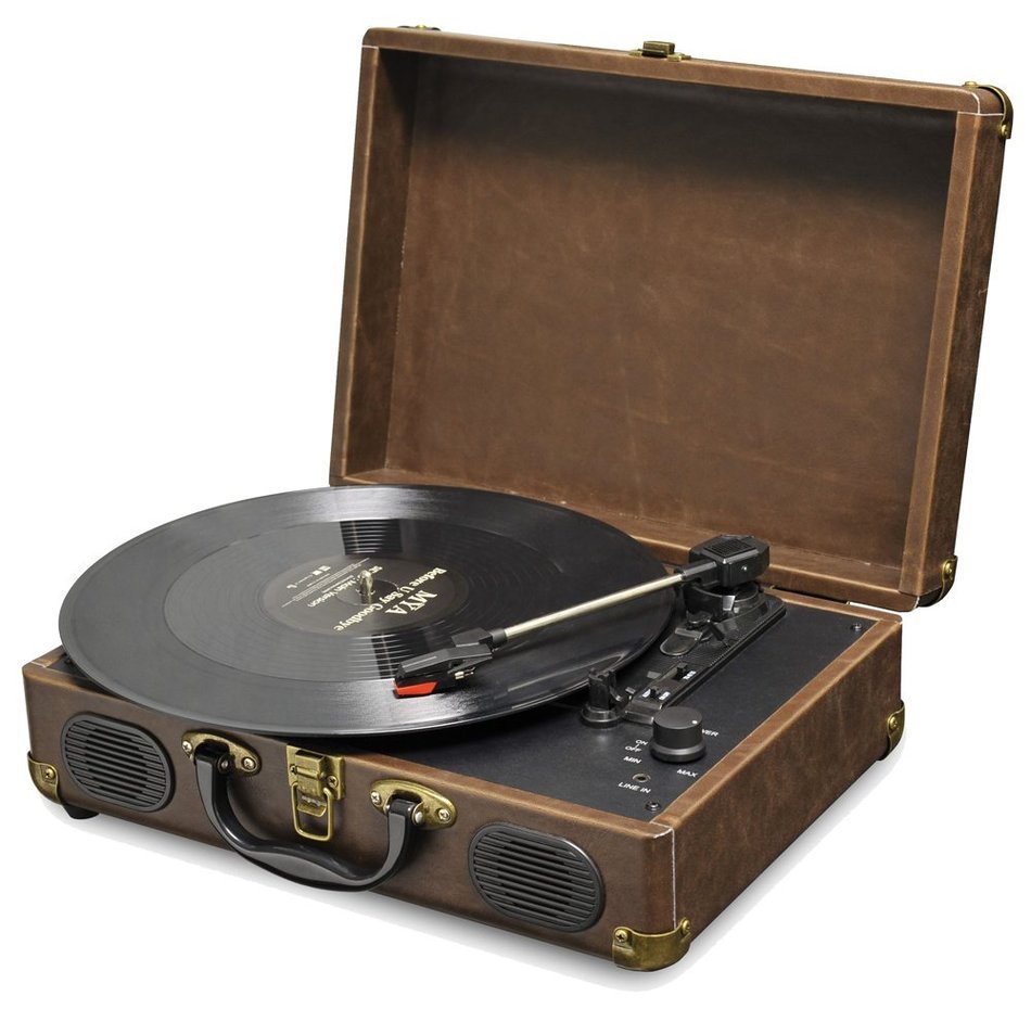 QFX TURN-101 Suitcase Turntable N2