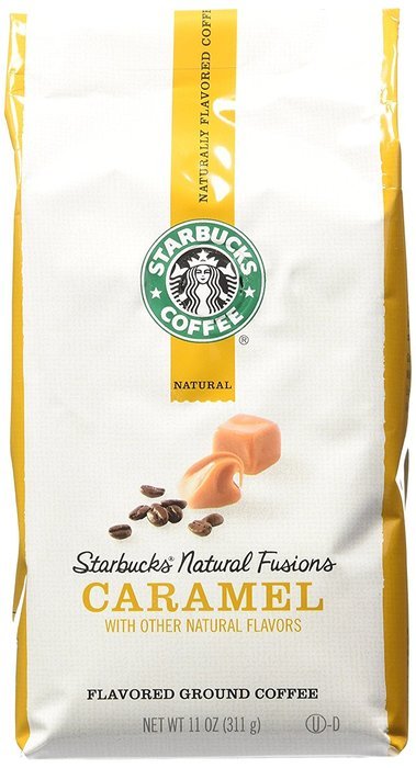Starbucks Natural Fusions caramel 11oz bag