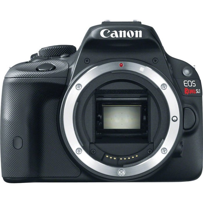 Canon EOS Rebel SL1 DSLR Camera with Canon EF-S 18-55mm IS Lens + Canon EF 75-300mm III Lens + 2 Pieces 32GB SD...
