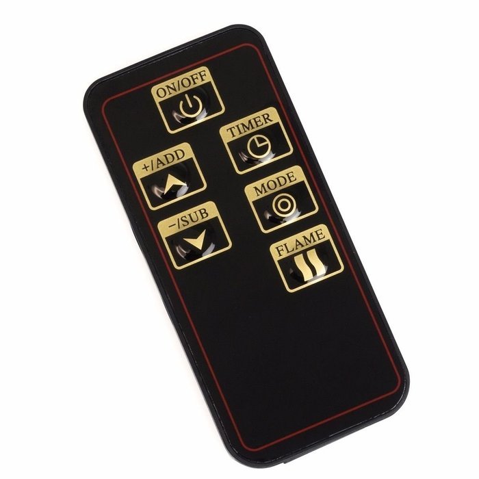 Kissemoji 1500w Space Heater Energy Efficient Office Living Bed Room Fireplace infrared Heater (Oak) N6