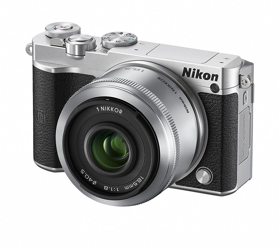 Nikon mirrorless Digital Camera Nikon1 J5 double lens kit Silver J5WLKSL - International Version (No Warranty) N6