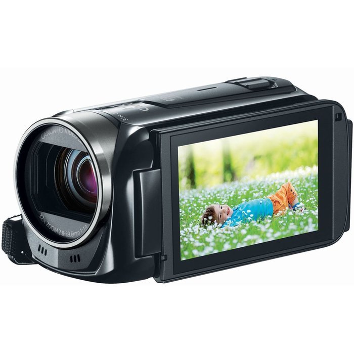 Canon VIXIA HF-R52 HD Digital Camcorder 1080p with 32GB, Wi-Fi, and 3-Inch LCD (Black) (Discontinued by Manufacturer) N8