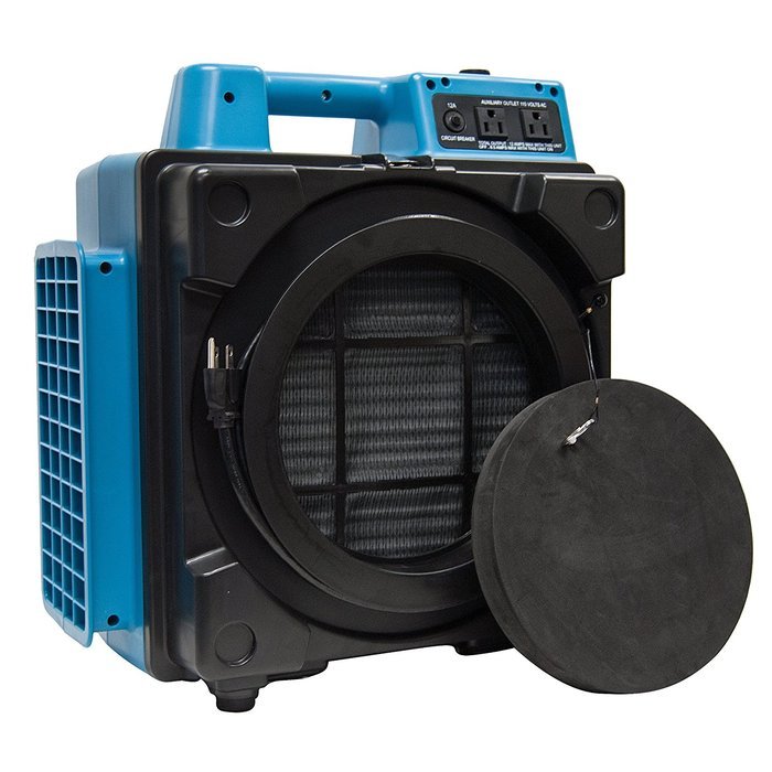 XPOWER X-2480A Professional 3 Stage Filtration HEPA Purifier System Mini Air Scrubber
