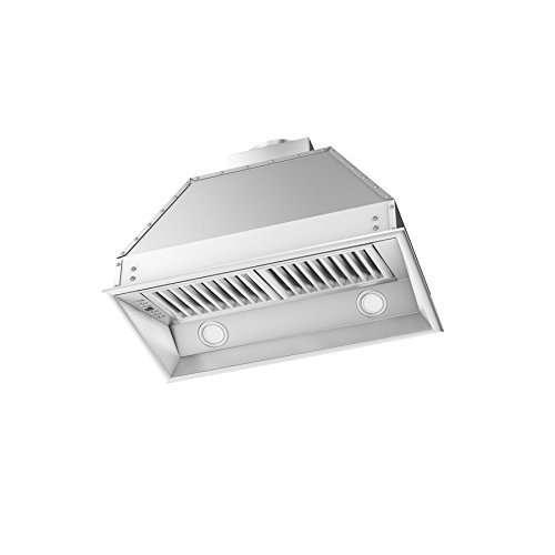1200 CFM Ducted Wall Mounted Range Hood Size: 14.2" H x 28" W x 15" D N2