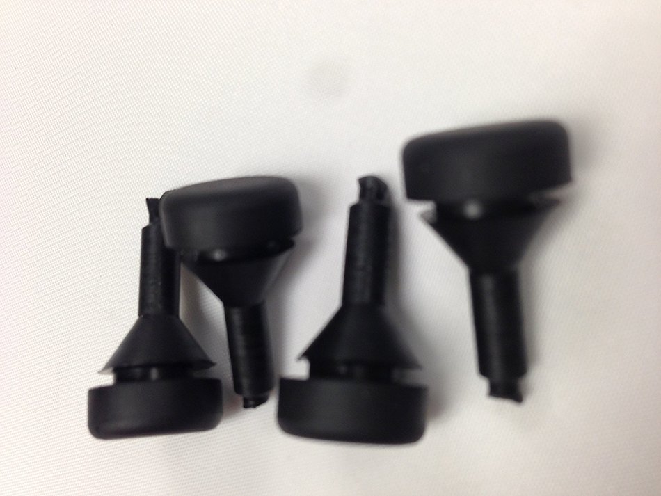 QuadraFire Hopper Lid Rubber Bumpers - 4 Pack N4