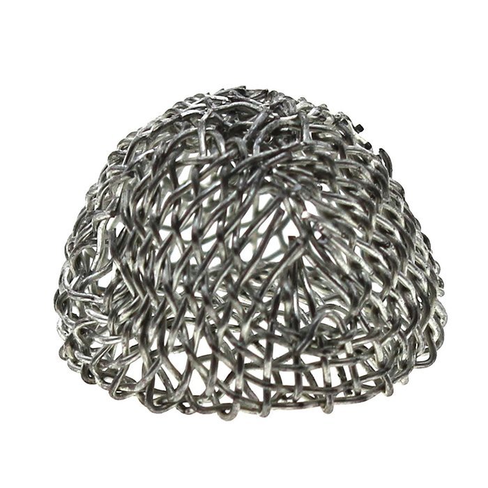 Huayang New 1pcs Silver Tobacco Smoking Pipe Metal Screen Percolator Leach Net Filter 15mm N2