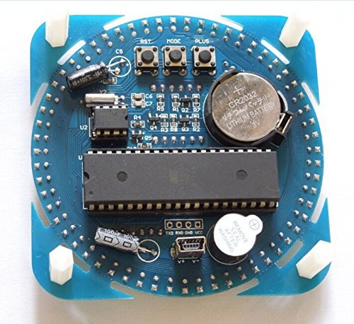 51 Rotating LED Unassembled Electronic Clock Kit DIY Hobby Electronic ...