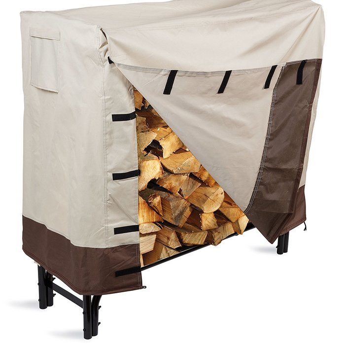 8 FT Waterproof Log Rack Cover - Ashbrook Outdoors N2