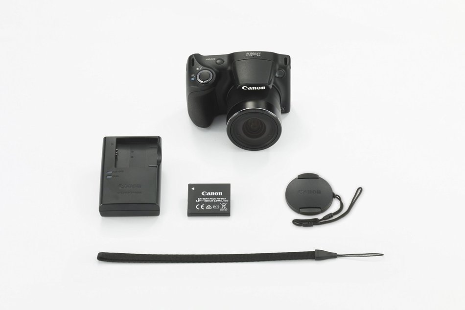 Canon PowerShot SX400 Digital Camera 16.0 Megapixel sensor with 4x Digital and 30x Optical Zoom (24-720mm) and... N16