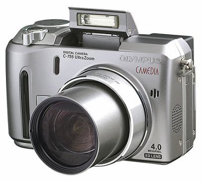 Olympus Camedia C755 4MP Digital Camera with 10x Optical Zoom N3